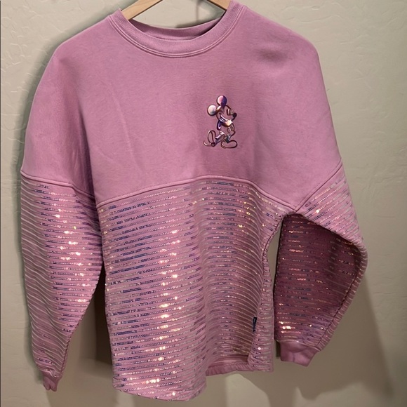 Disneyland Resort Spirit Jersey Sequin Purple Earidescent Disney Iridescent - Picture 1 of 11